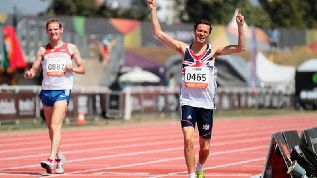 Athletics -  men's 800m T36 final  - 2013 IPC Athletics World Championships, Lyon