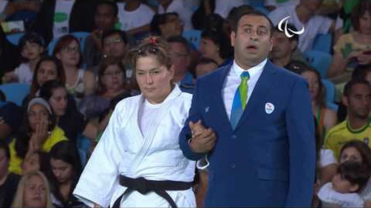 Judo | Uzbekistan v China | Women's -70 kg Repechage Final | Rio 2016 Paralympic Games