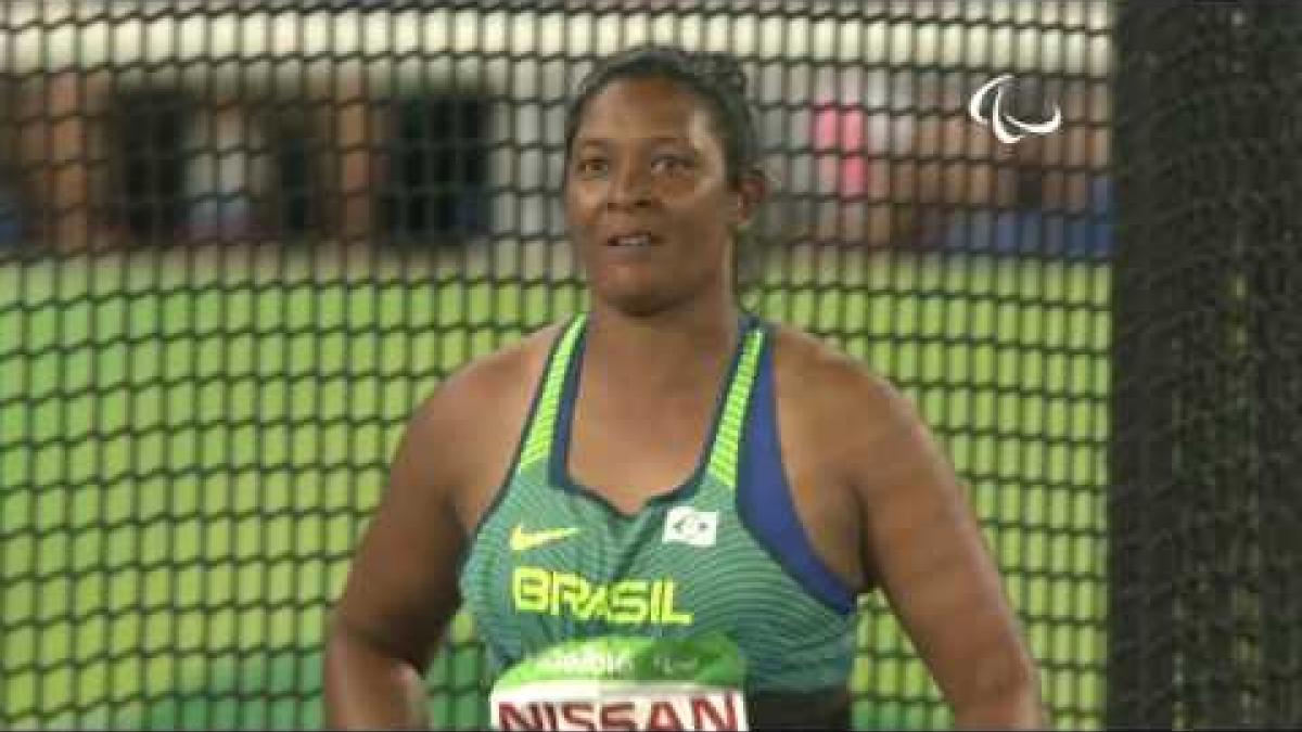 Athletics | Women's Discus - F37 Final | Rio 2016 Paralympic Games