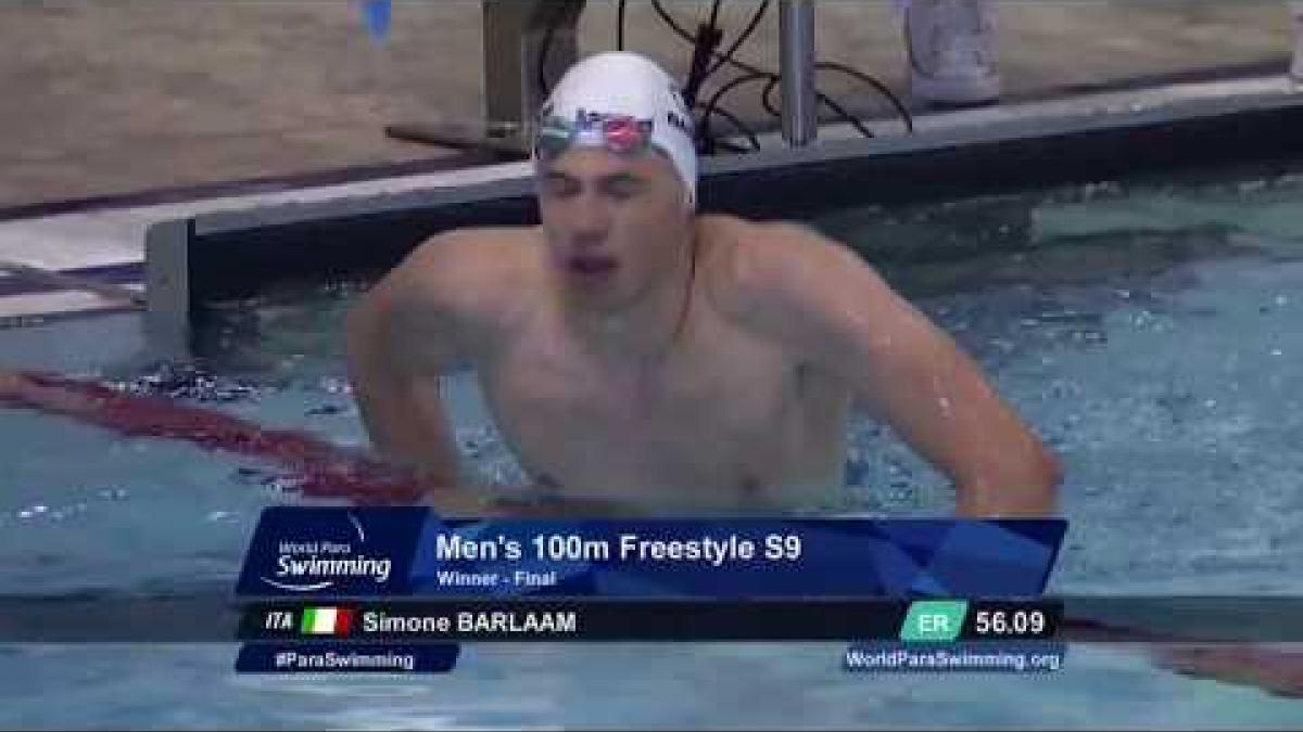 Men's 100 m Freestyle S9| Final | Mexico City 2017 World Para Swimming Championships