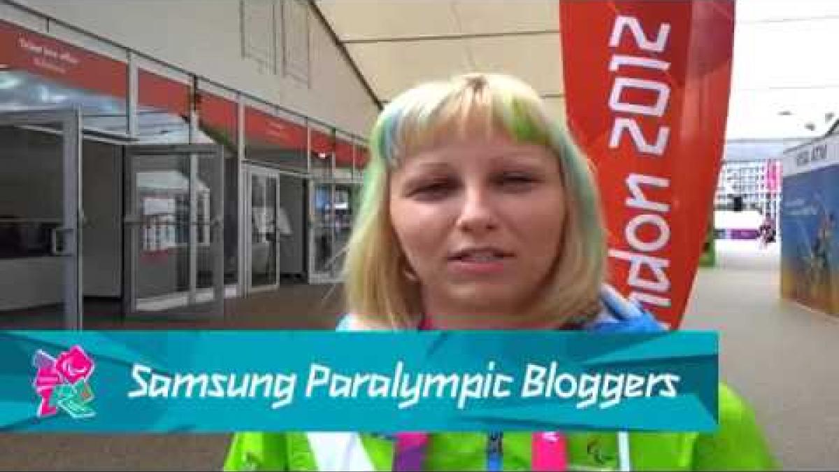 Mateja Pintar - My first blog, Paralympics 2012