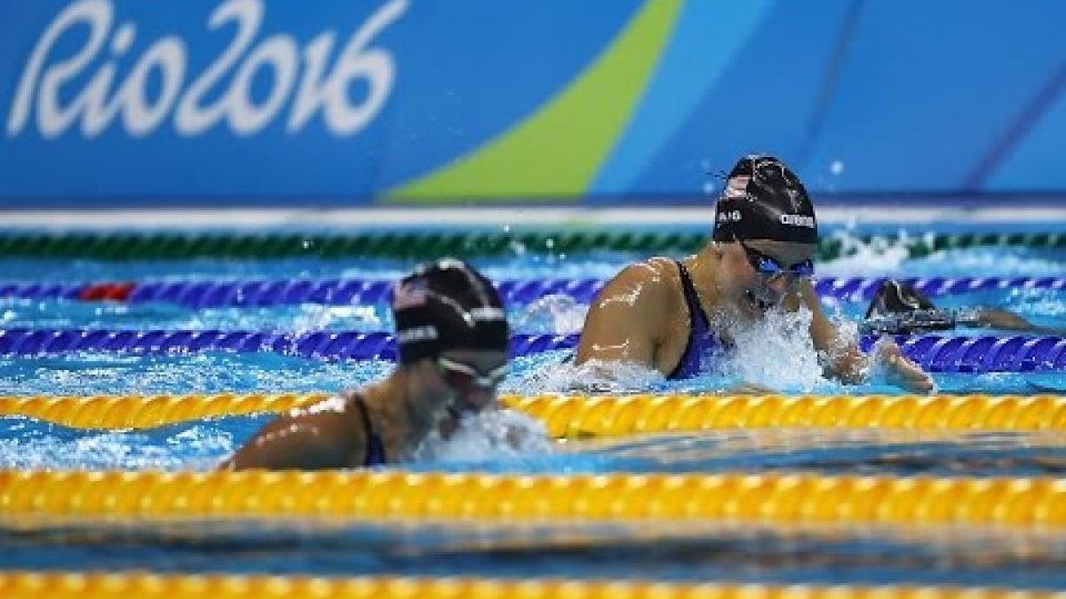 Swimming | Women&#039;s 100m Breaststroke SB7 heat 2 | Rio 2016 Paralympic Games
