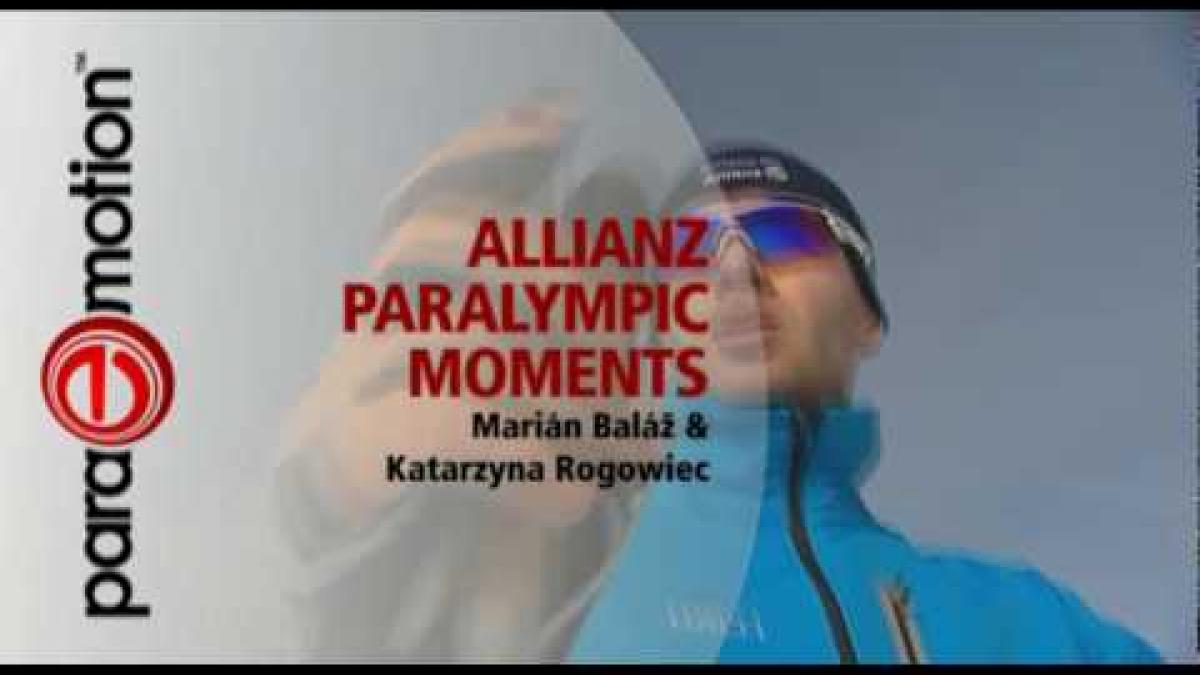 Paralympic Moments - Marián Baláž and Katarzyna Rogowiec