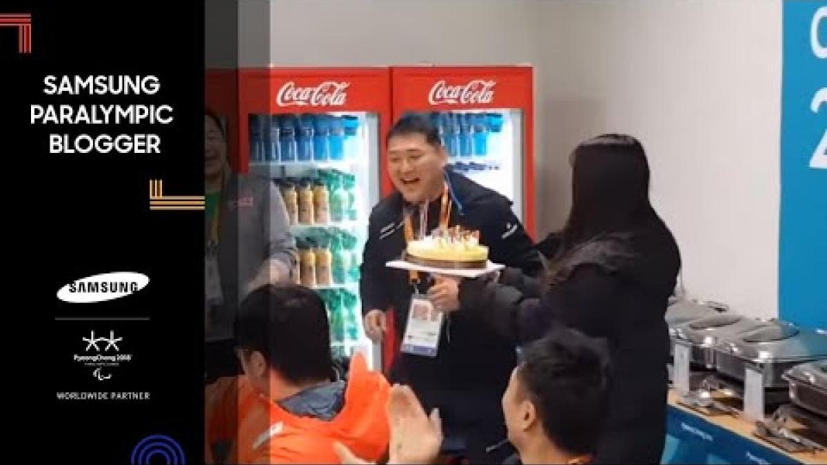 Wataru Horie | Happy birthday!! | Samsung Paralympic Bloggers 2018