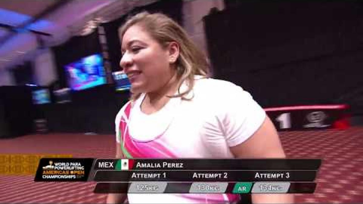 Amalia Perez  | Mexico | Women's up to 61kg | WPPO Americas Champs | Bogota 2018
