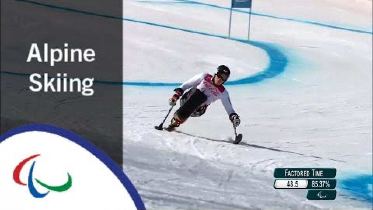 Claudia LOESCH | Super-G | PyeongChang2018 Paralympic Winter Games