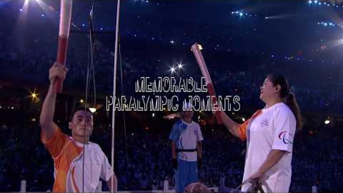 Opening Ceremony Rope Climb | Memorable Paralympic Moments