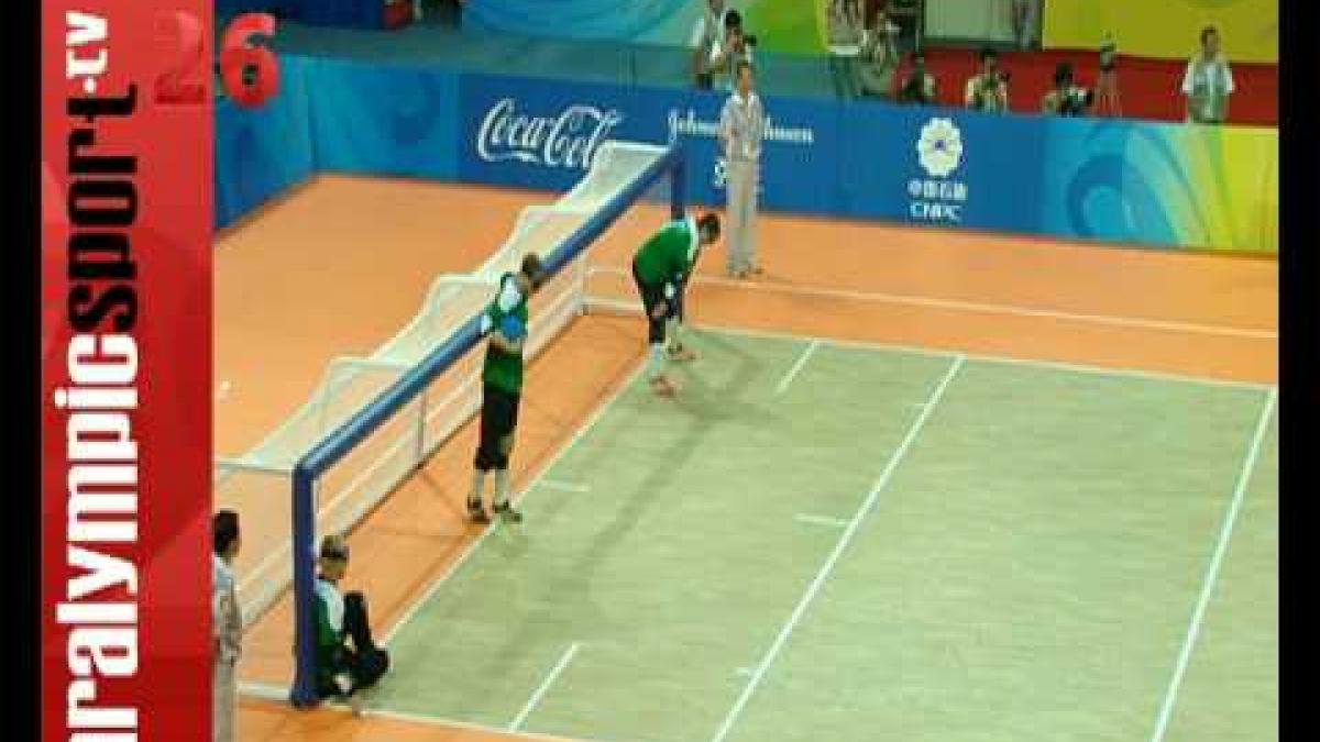 Beijing 2008 Paralympic Games Goalball Men Final CHN vs LTU