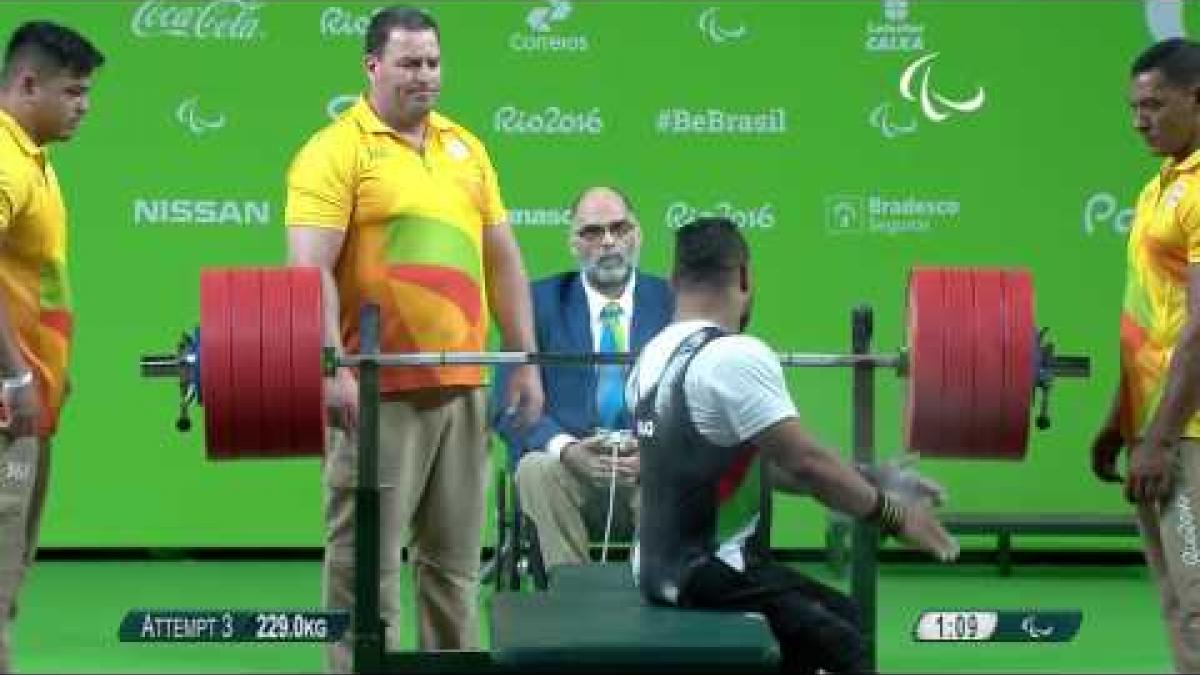 Powerlifting | MOHSIN Rasool | Men's -72kg | Rio 2016 Paralympic Games