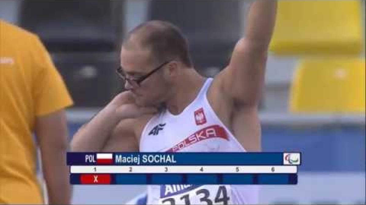 Men's shot put F32 | final |  2015 IPC Athletics World Championships Doha