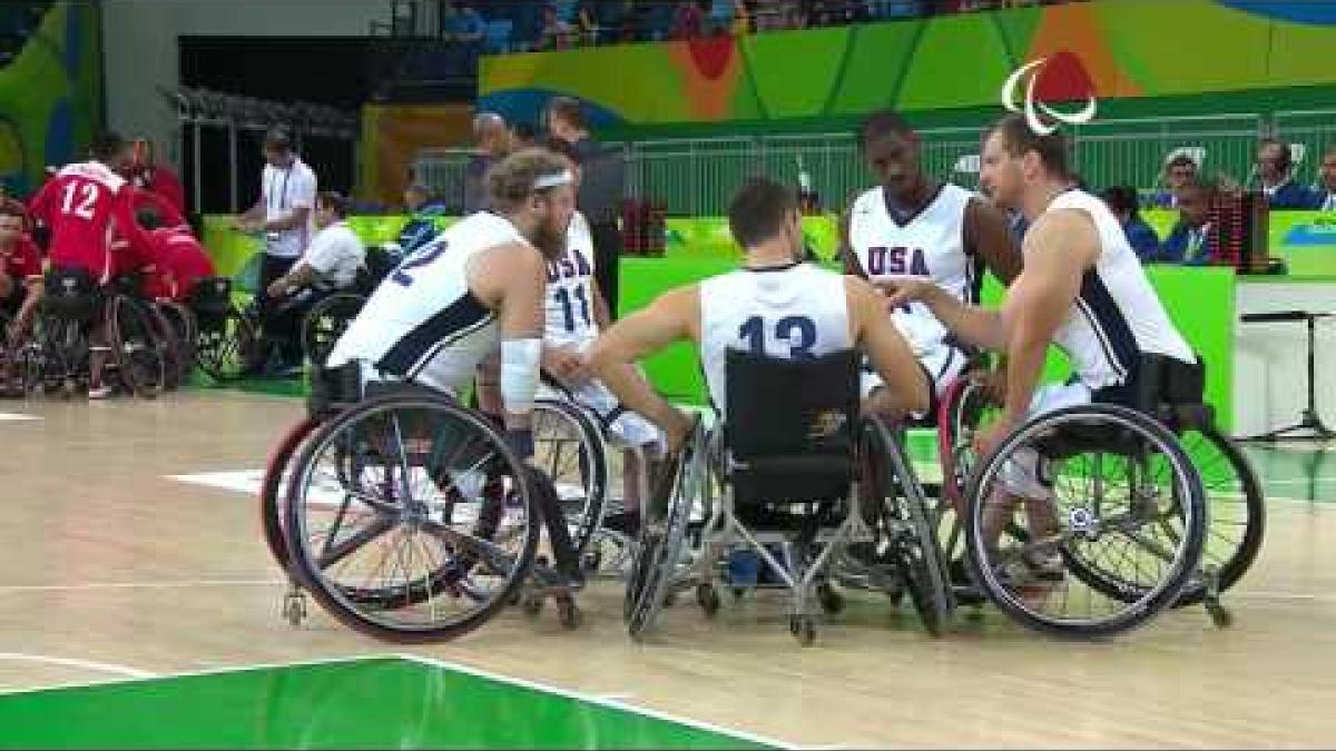 Wheelchair Basketball | USA vs China | Women’s preliminaries | Rio 2016 Paralympic Games