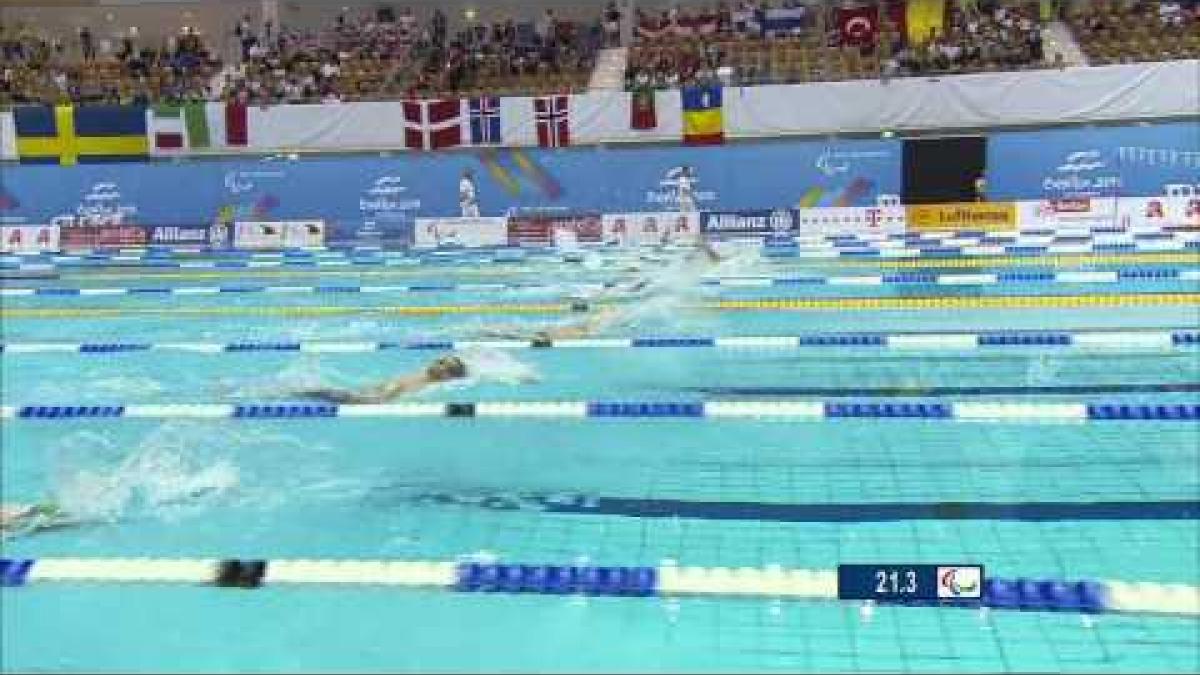 Men's 100m Backstroke S10 - 2011 IPC Swimming European Championships