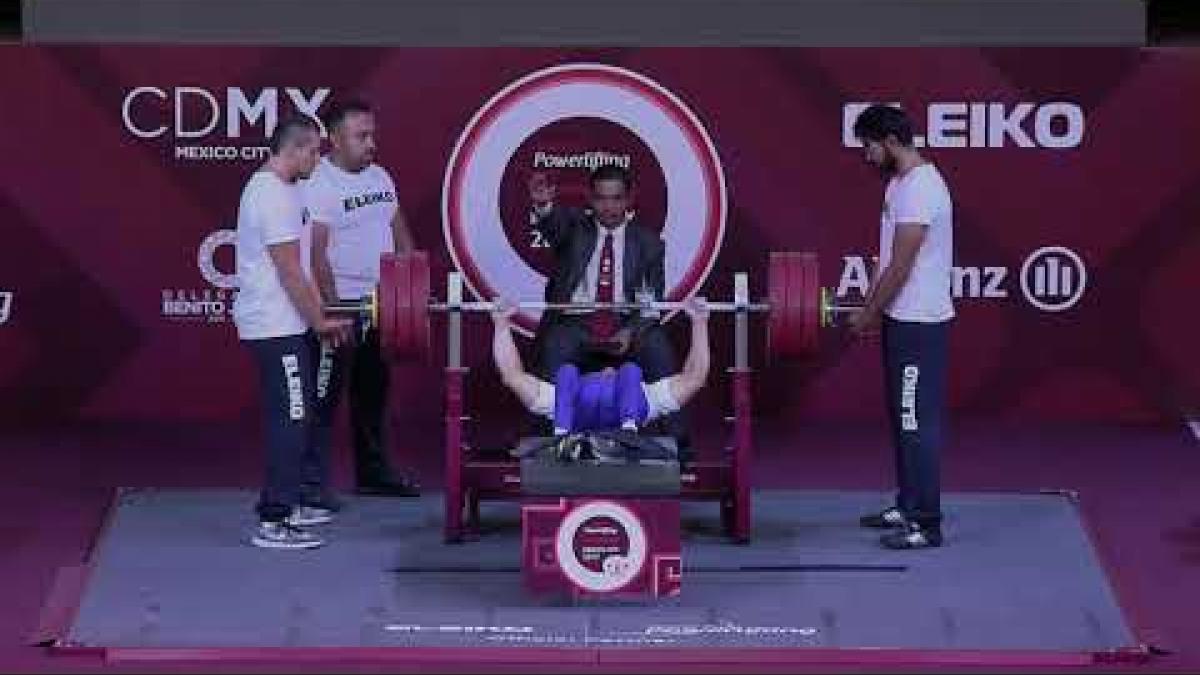 Van Cong Le | Gold & WR | Men'sUp to 49kg | Mexico City 2017 World Para Powerlifting Championships