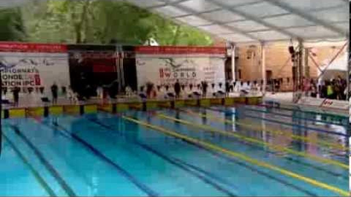Swimming - women's 100m backstroke S14 - 2013 IPC Swimming World Championships Montreal
