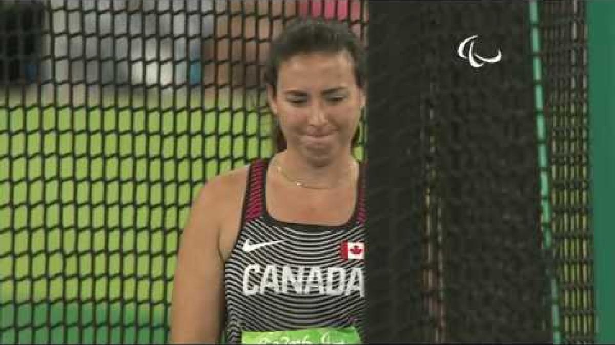 Athletics | Women's Discus - F38 Final | Rio 2016 Paralympic Games