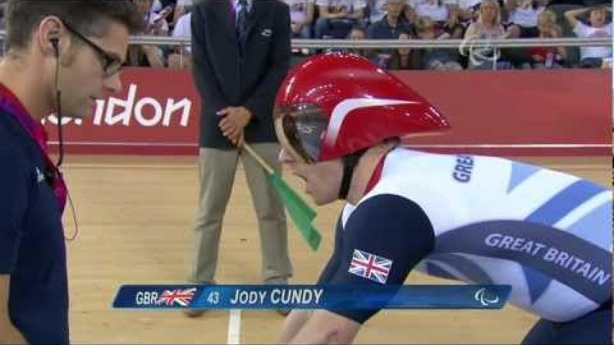 Cycling Track - Men's Individual C 4 pursuit Qual. - 2012 London Paralympic Games