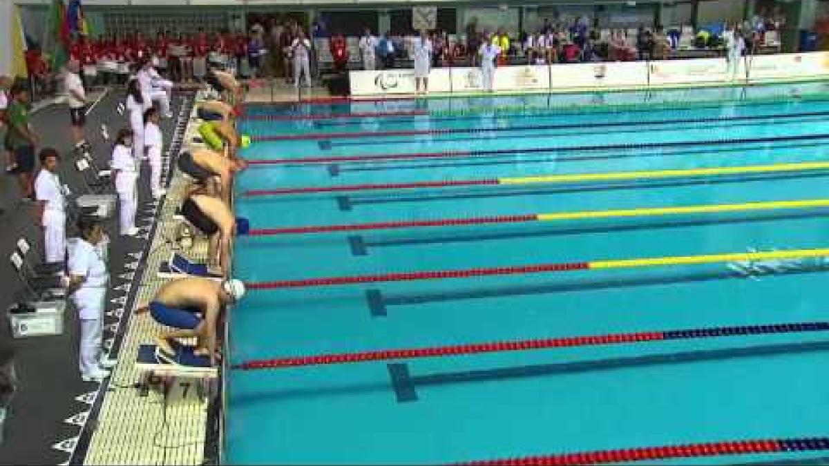 Men's 50m Freestyle S11 | Heat 1 | 2016 IPC Swimming European Open Championships Funchal