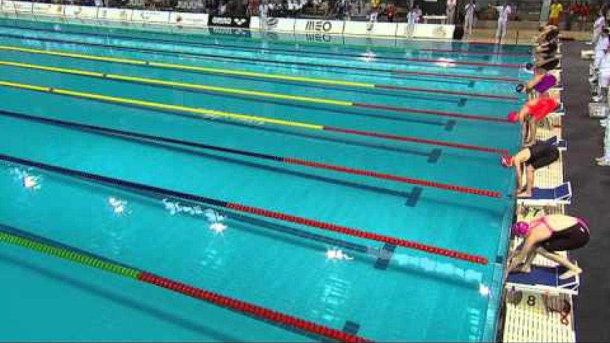 Women's 100m Butterfly S8 | Final | 2016 IPC Swimming European Open Championships Funchal