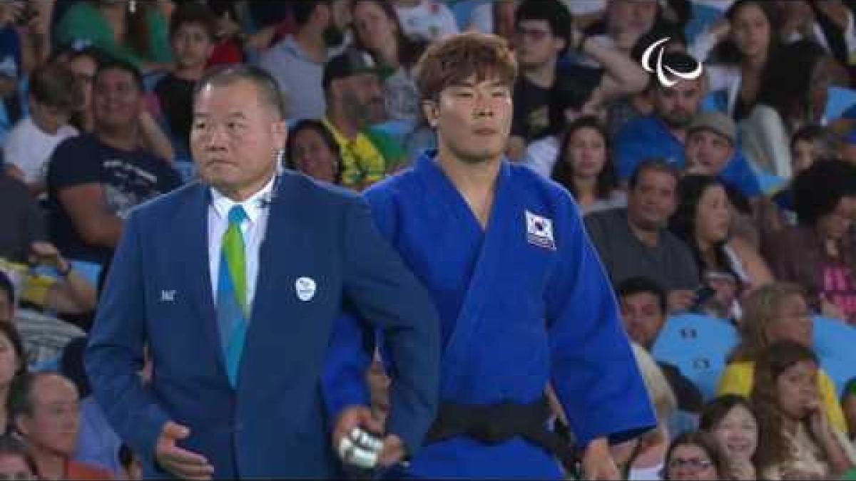 Judo | Great Britain vs Republic of Korea | Men's -81kg Semi-final | Rio 2016 Paralympic Games