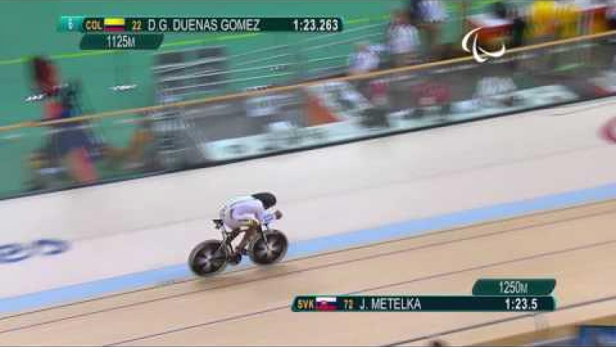 Cycling track | Men's 4000 m Individual Pursuit - C 4: qualifying | Rio 2016 Paralympic Games