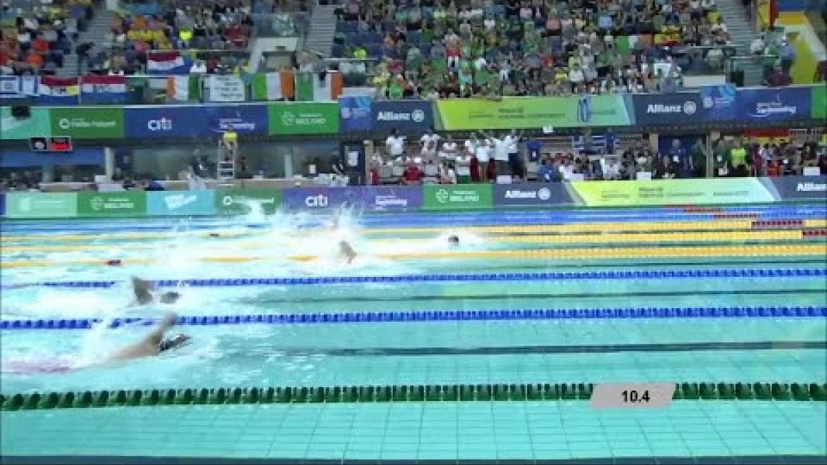 Men's 100m Freestyle S6 Final | Dublin 2018