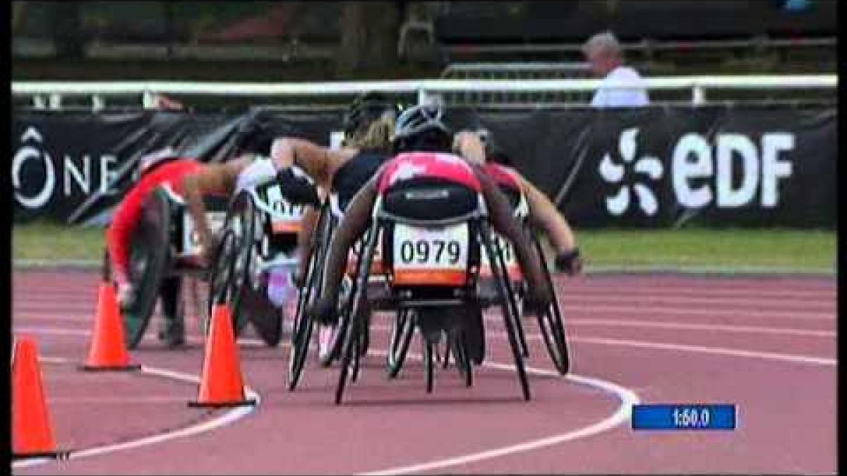 Athletics - Women's 1500m - semifinals 2 T54 - 2013 IPC Athletics World Championships, Lyon