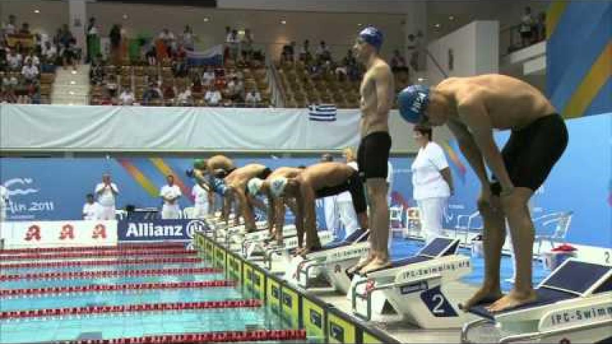 Men&#039;s 50m Freestyle S9 - 2011 IPC Swimming European Championships