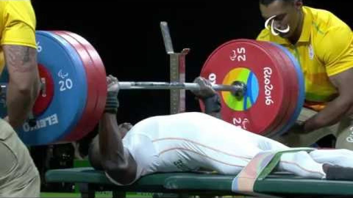 Powerlifting | DIAMOUTENE Alidou | Men’s -54kg | Rio 2016 Paralympic Games
