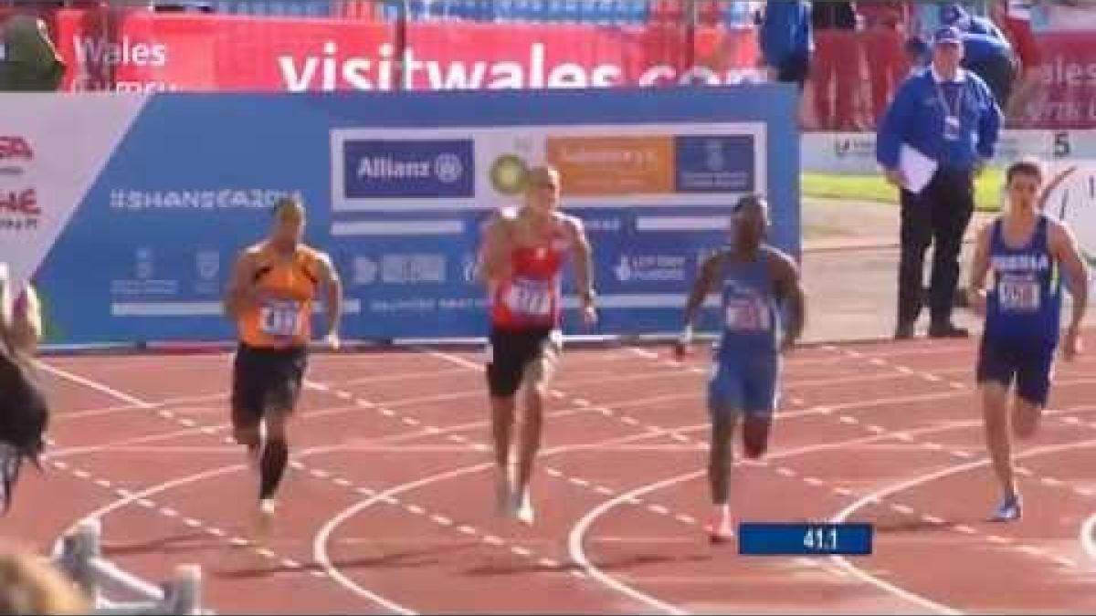 Men's 400m T20 | semi-final 1 | 2014 IPC Athletics European Championships Swansea