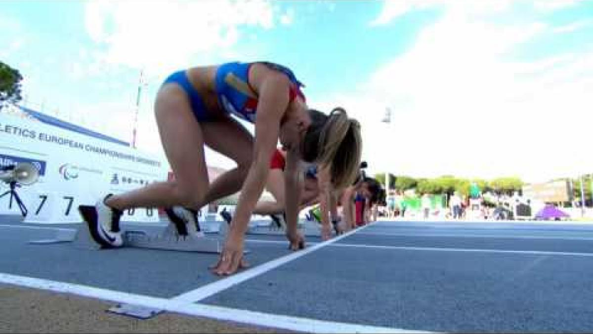 Women's 100 m T38 | final | 2016 IPC Athletics European Championships Grosseto