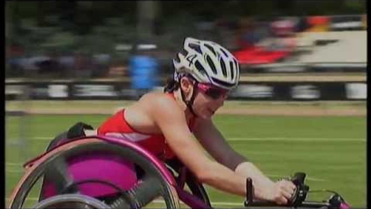 Athletics - Women's 800m T53 Semifinal 1 - 2013 IPC Athletics World Championships, Lyon