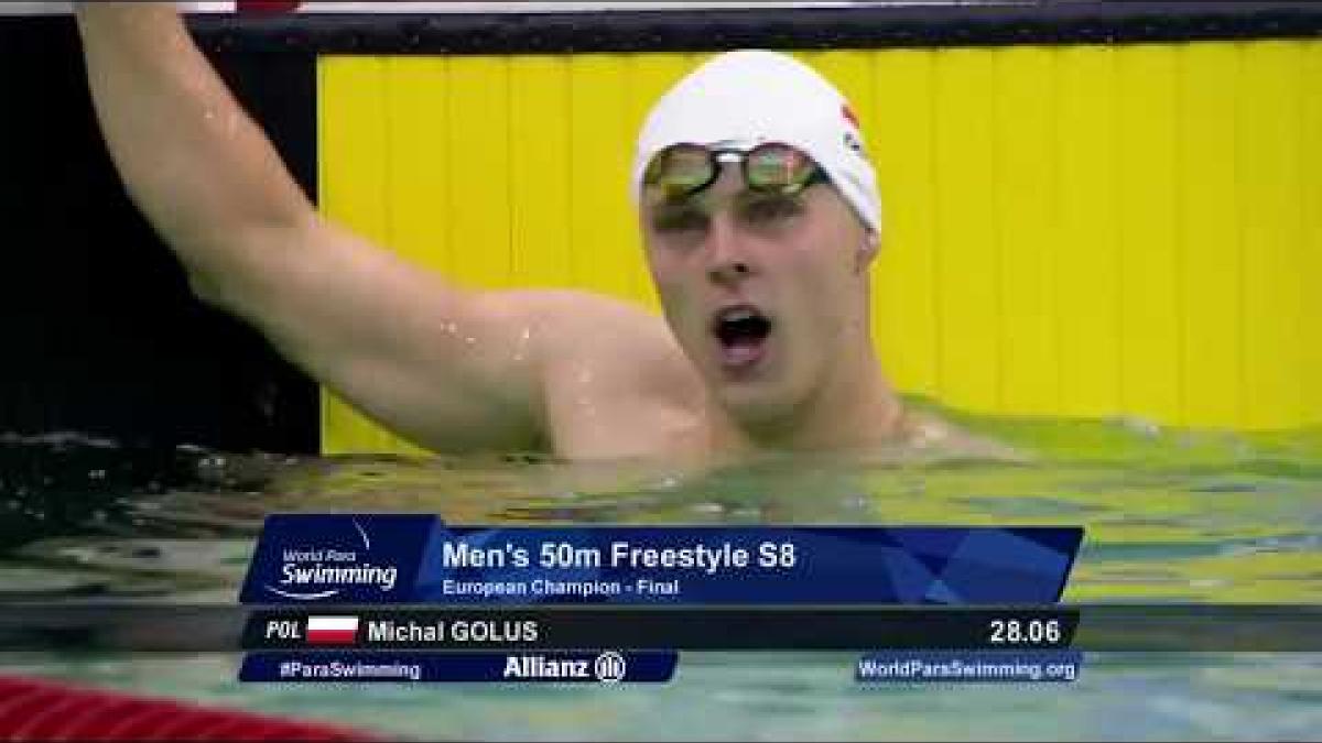 Men’s 50m Freestyle S8 Final | Dublin 2018