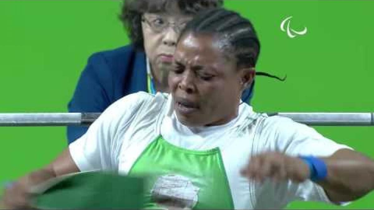 Powerlifting | OYEMA Esther | Silver| Women’s -55kg | Rio 2016 Paralympic Games