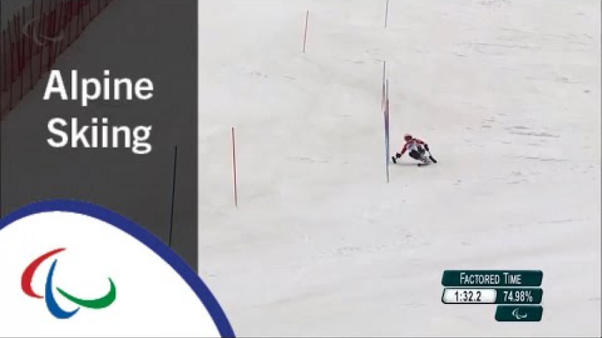 Momoka MURAOKA | Women&#039;s Slalom Runs 1&amp;2 |Alpine Skiing | PyeongChang2018 Paralympic Winter Games