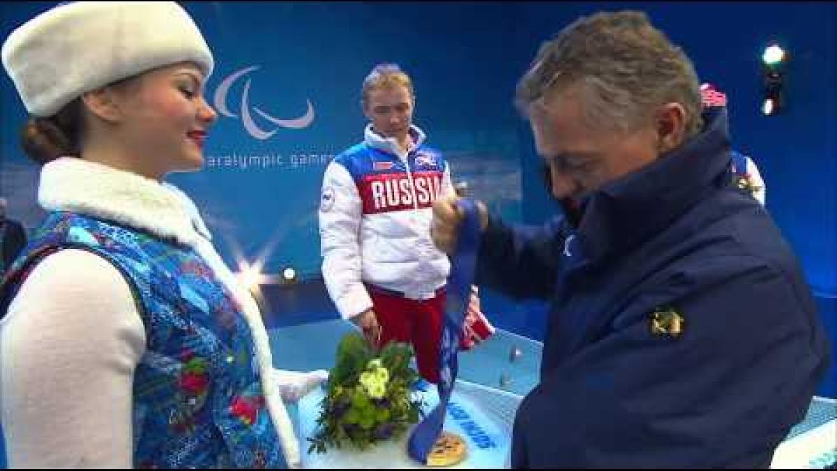 Men's 20km cross-country skiing standing Victory Ceremony | Sochi 2014 Paralympic Winter Games