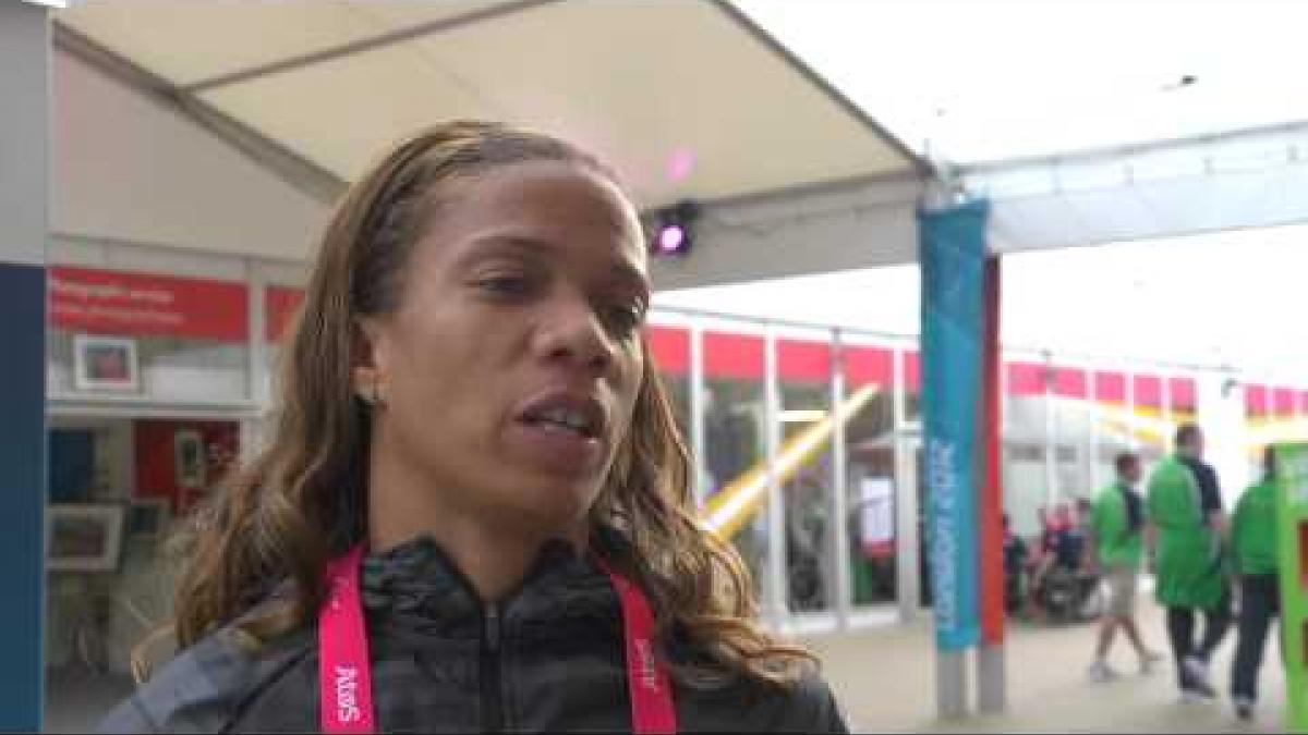 April Holmes, Athletics, USA, London 2012 Paralympics