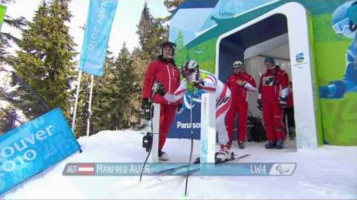 Super-G - alpine skiing - Vancouver 2010 Paralympic Winter Games