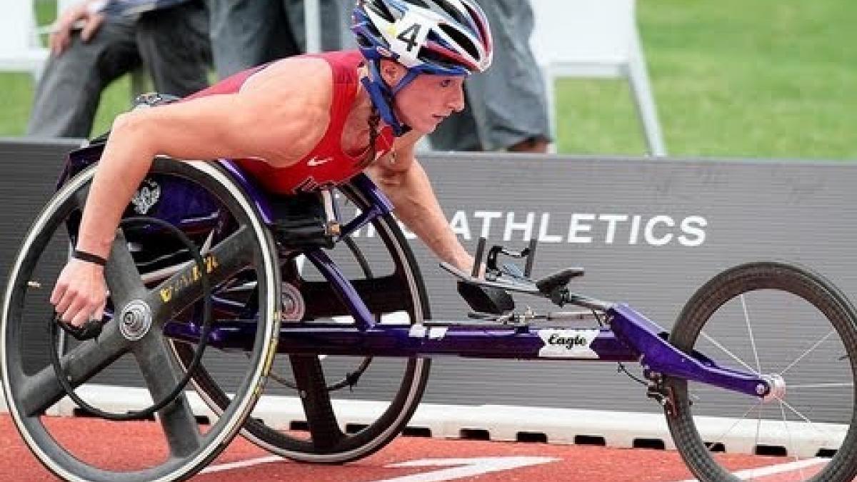 Athletics - women's 800m T54 final - 2013 IPC Athletics World Championships, Lyon