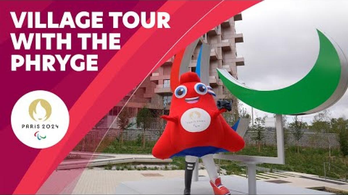 Tour at the Paralympic Village in Paris with The Phryge | Paris 2024 Paralympics