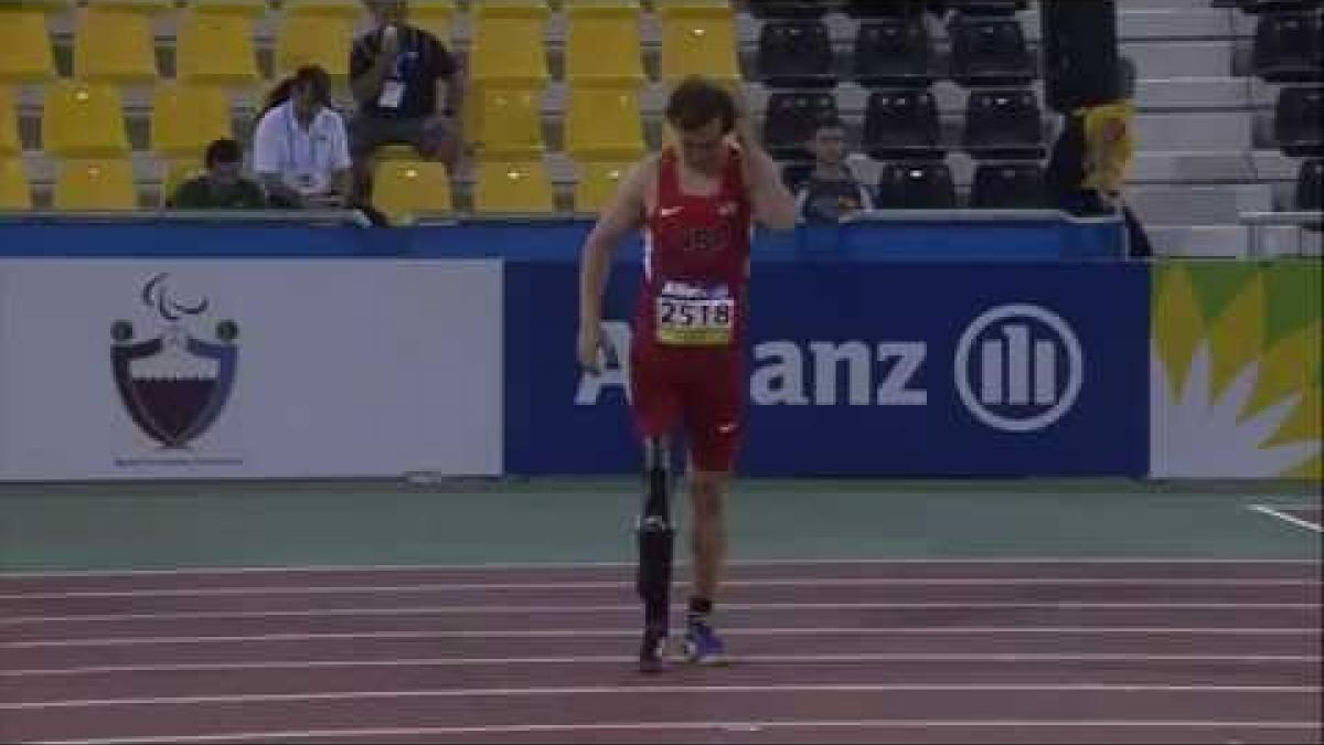 Men's high jump T42 | final |  2015 IPC Athletics World Championships Doha