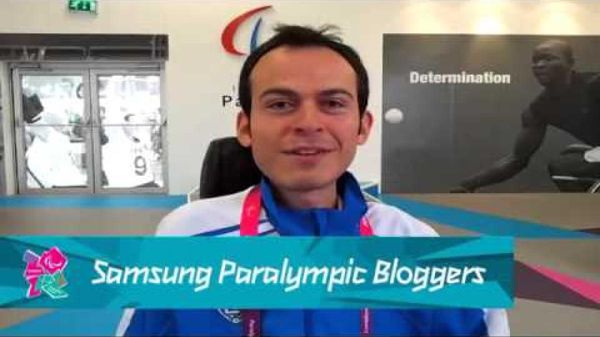 Grigoris Polvchronidis - Match day food, Paralympics 2012