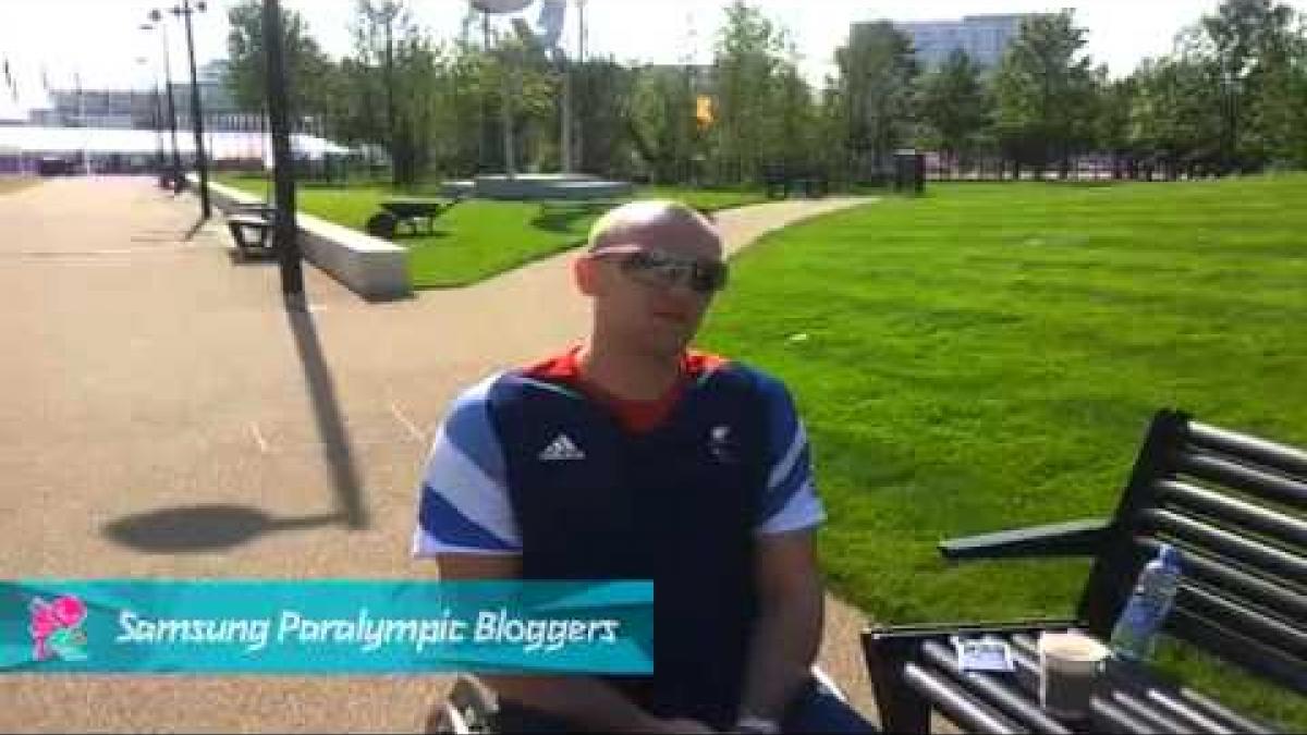 Samsung Blogger - Ian Sagar - Paralympics GB Wheelchair Basketball, Paralympics 2012