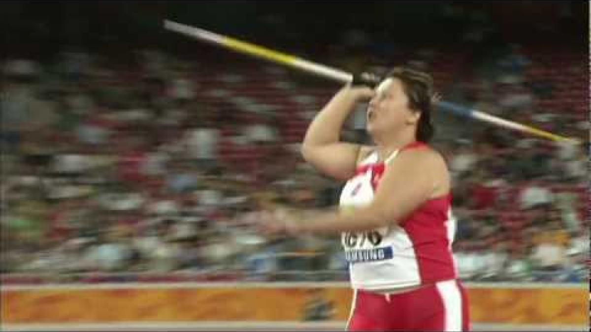 Women's Javelin F35-38 - Beijing 2008 Paralympic Games