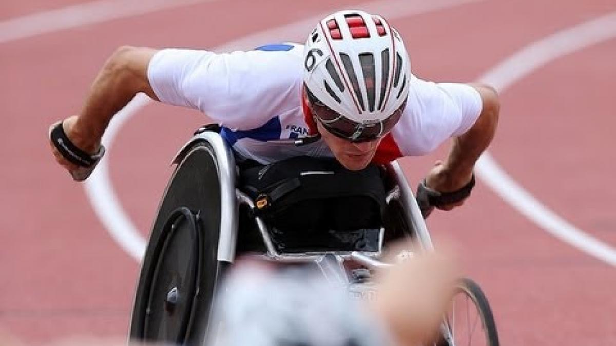 Athletics - men's 200m T53 semifinals 1 - 2013 IPC Athletics World Championships, Lyon