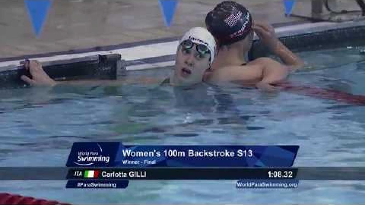 Women's 100 m Backstroke S12 Final | Mexico City 2017 World Para Swimming Championships