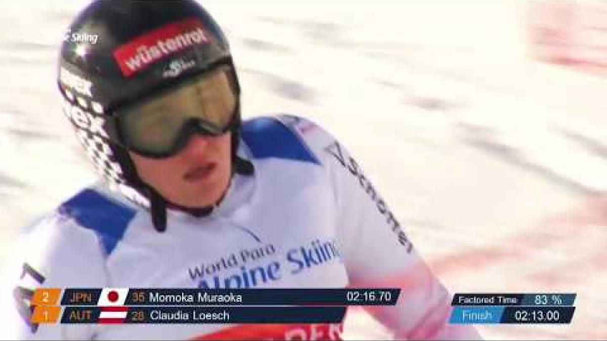 Claudia Loesch | 1st Women Giant Slalom Sitting | World Cup Khutai