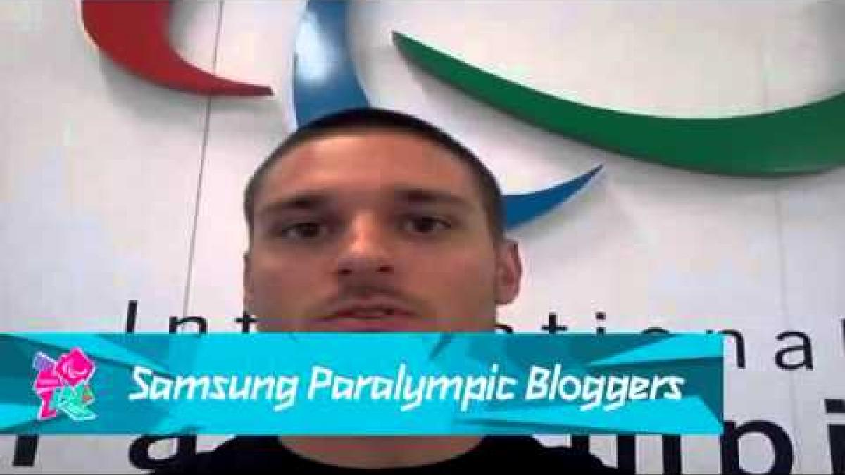 Jarryd Wallace - Village Life Day 1, Paralympics 2012