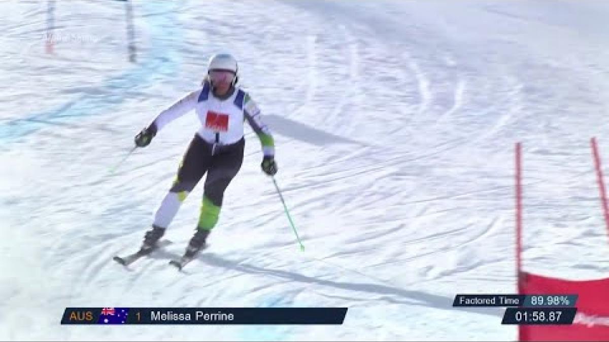 Melissa Perrine | Bobbi Kelly | Giant Slalom VI |  World Para Alpine World Cup | Veysonnaz 2019