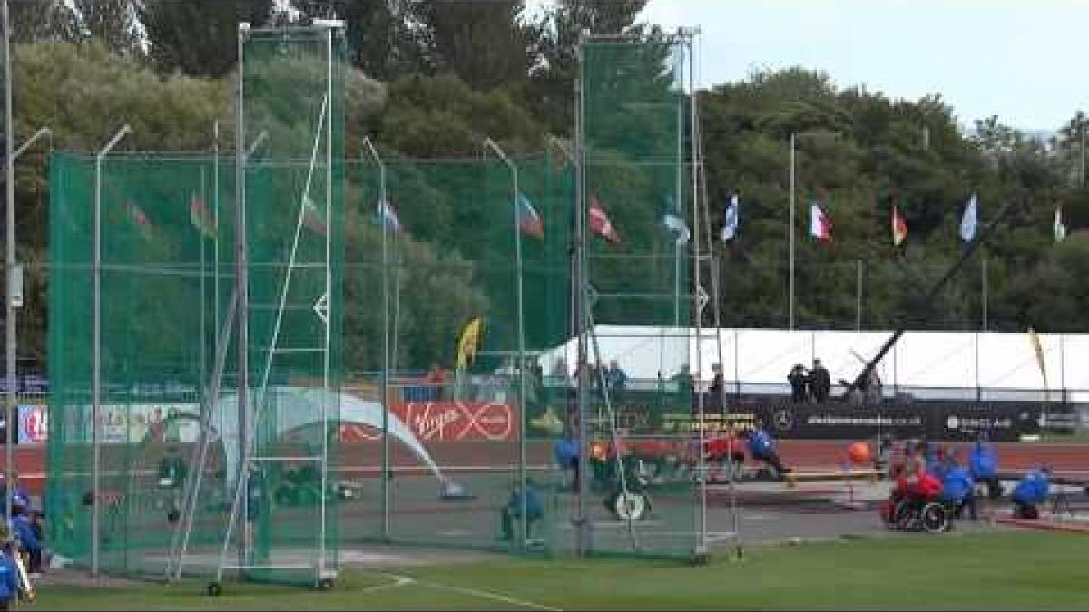 Men's discus F44 | 2014 IPC Athletics European Championships Swansea