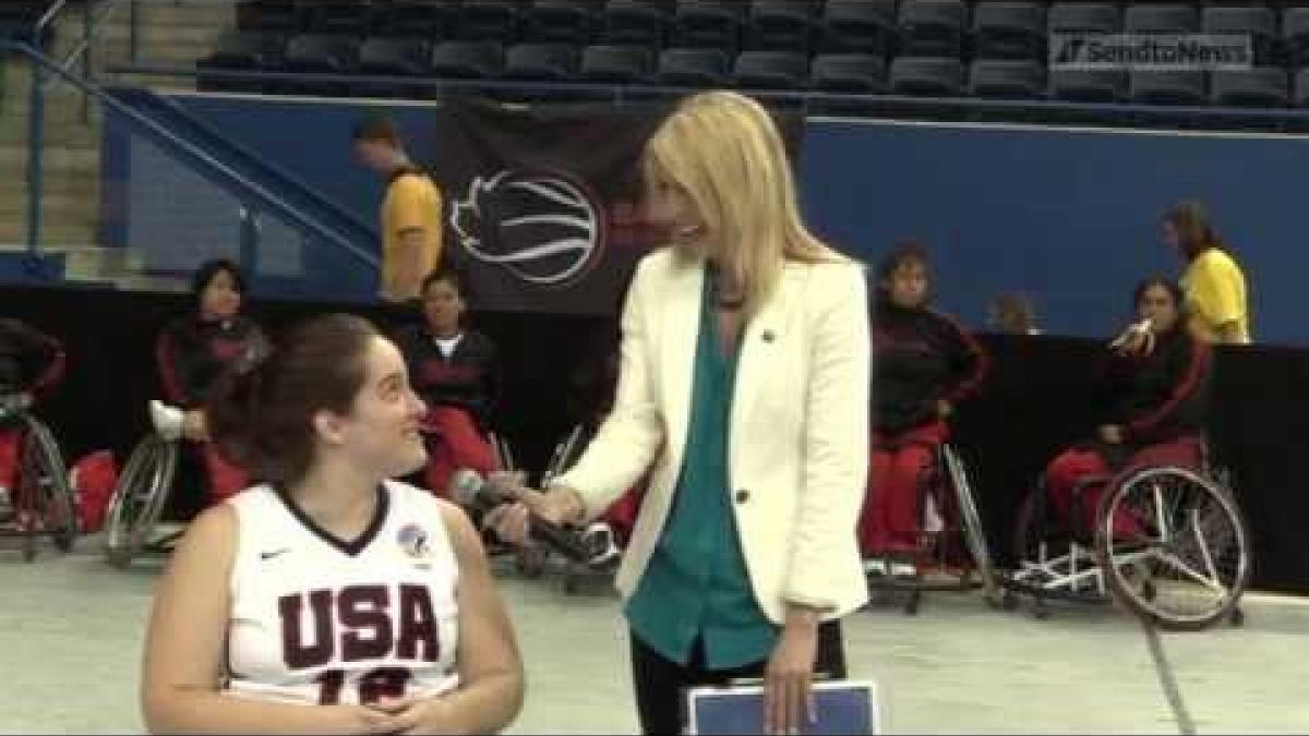 INTERVIEW: Rebecca Murray (USA) | 2014 IWBF Women's World Wheelchair Basketball Championships